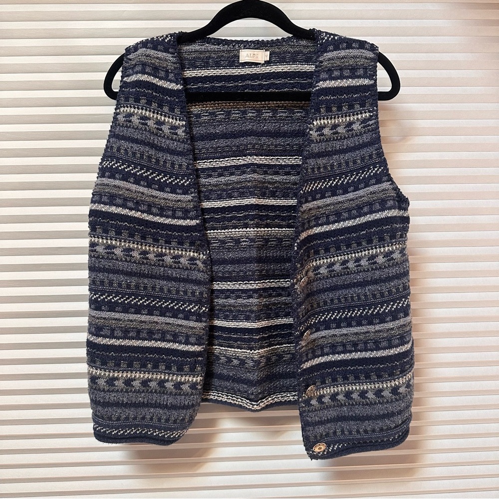 Vintage Alps Sweater Vest